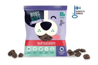 NousNous rapea välipala nautaa - Inushop.fi